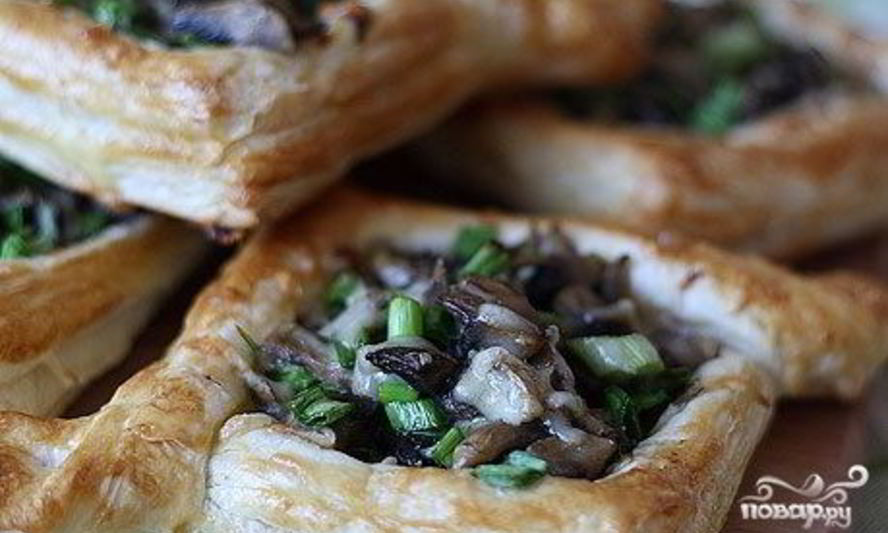 Рецепт слоеные пирожки с начинкой