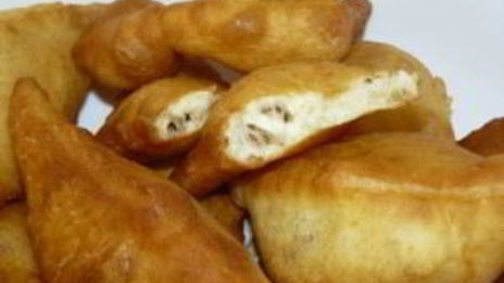 воздушные пирожки на кефире жареные