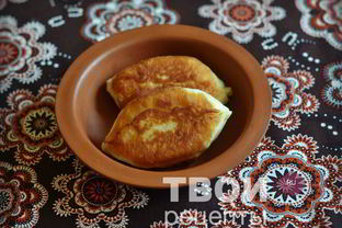 Жареные пирожки с картошкой