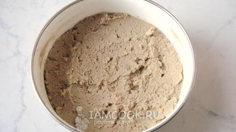 жареные пирожки с куриной печенью и картофелем