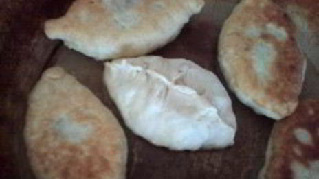 жареные пирожки с рыбой