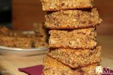 Апельсиновый брауни с грецкими орехами