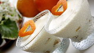 Апельсиновые мягкие пирожные