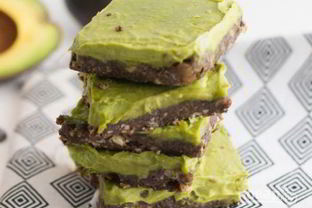 Авокадное пирожное