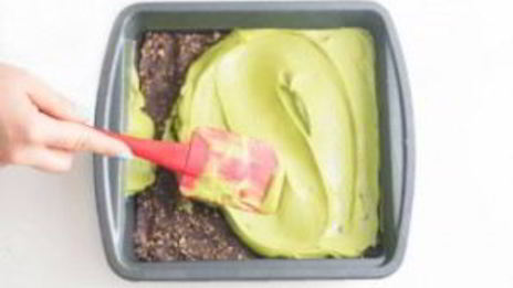 авокадное пирожное