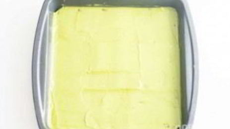 авокадное пирожное