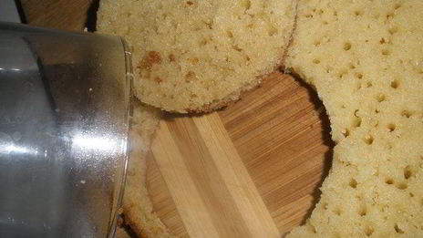 бисквитные пирожные белочка