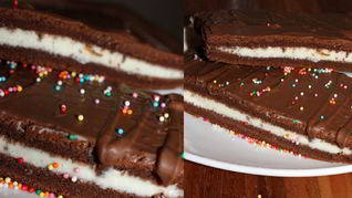 Бисквитные пирожные с сырным кремом Киндер делис