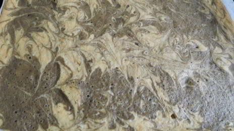 бисквитные пирожные с заварным кофейным кремом