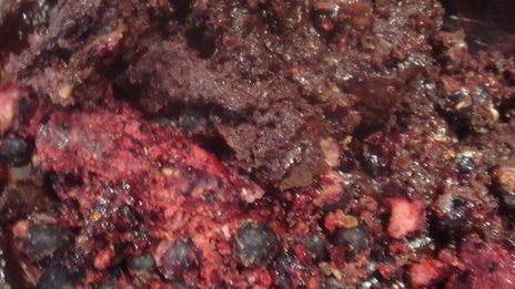 брауни с черной смородиной