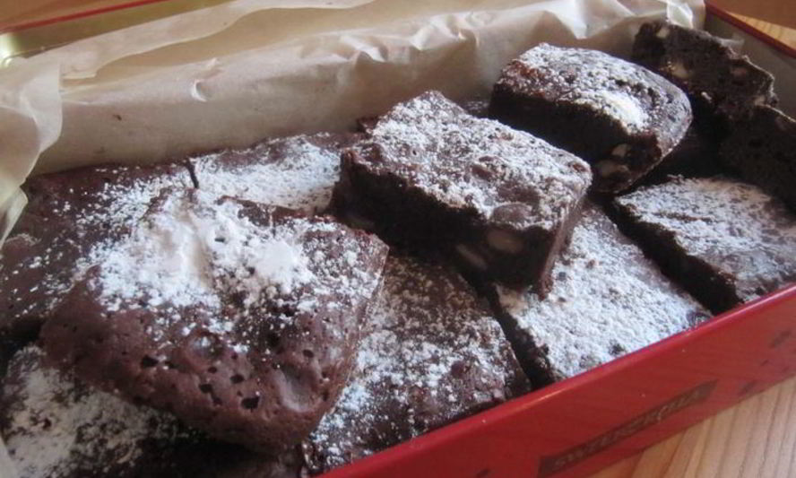 Рецепт брауни с фундуком