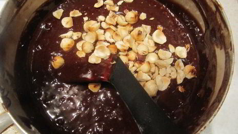 брауни с фундуком