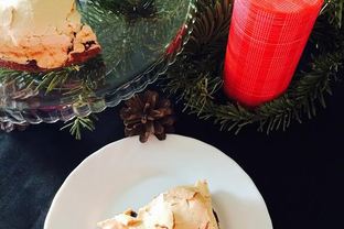 Брауни с меренгами