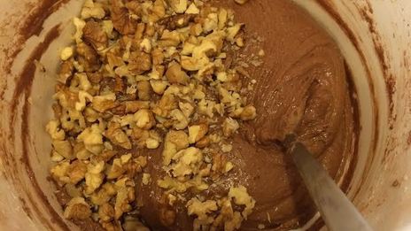 брауни с меренгами