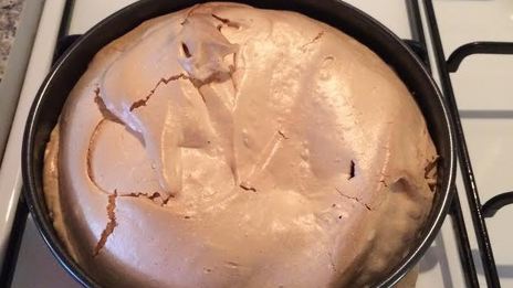 брауни с меренгами