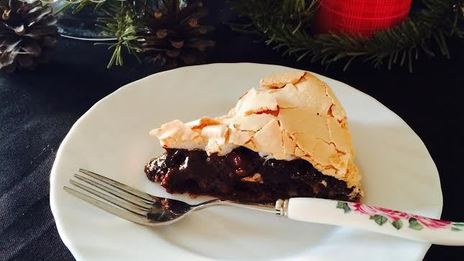 брауни с меренгами