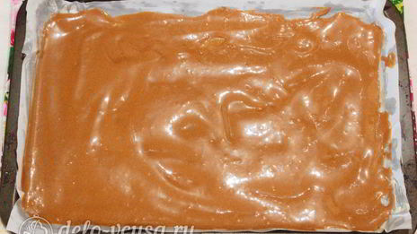 брауни с творогом и вишней