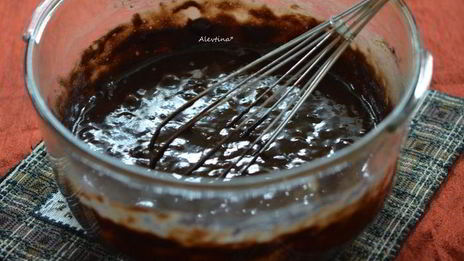 клюквенный брауни