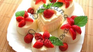 Кокосовые пирожные без выпечки