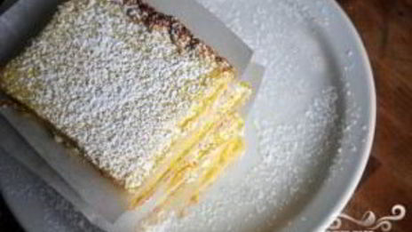 лимонно-кокосовые пирожные