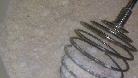 миндальные пирожные с творожно-марципановой прослойкой