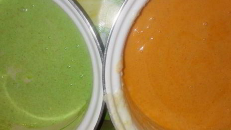 миндальные пирожные с творожно-марципановой прослойкой