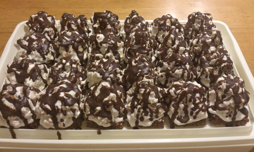 Рецепт мини-пирожных айсберг