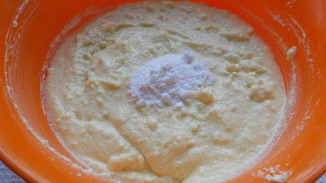 пирожное из творожного теста на сковороде