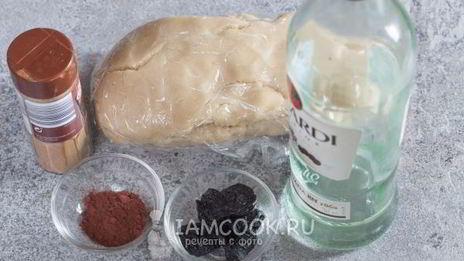 пирожное картошка из марципана