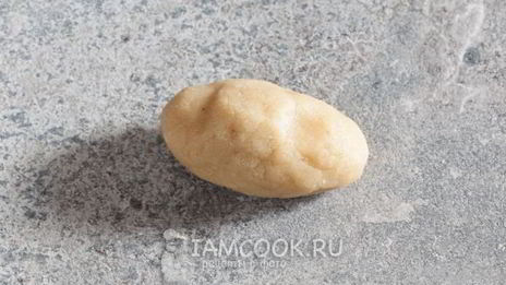 пирожное картошка из марципана