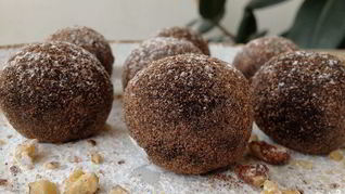 Пирожное Картошка с шоколадным маслом