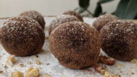 пирожное картошка с шоколадным маслом