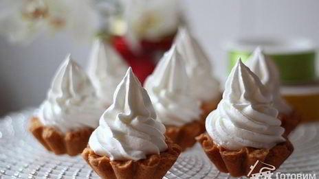 пирожное корзиночка