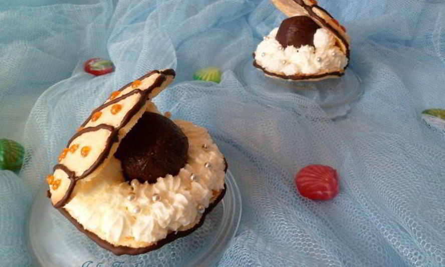 Рецепт пирожное морская ракушка