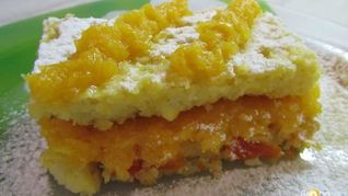 Пирожное Солнечное из кукурузных хлопьев