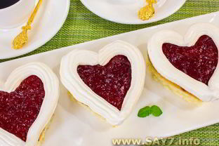 Пирожное Валентинки