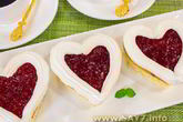 Пирожное Валентинки