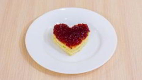 пирожное валентинки