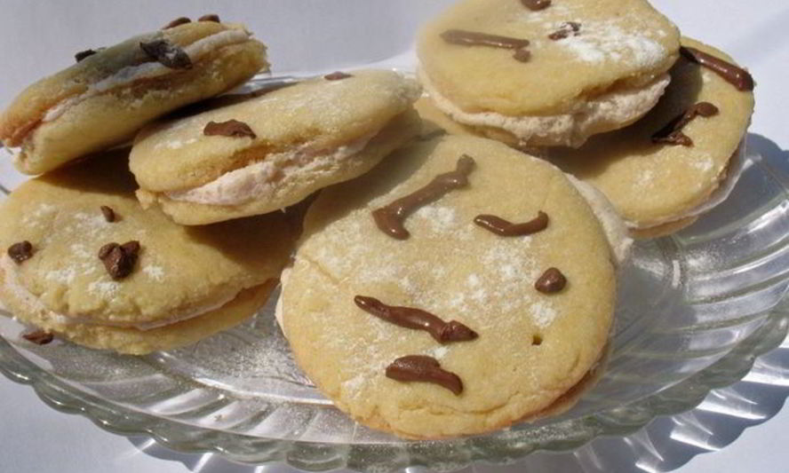 Рецепт пирожное яблочко