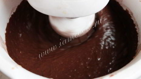 шоколадно-банановые пирожные