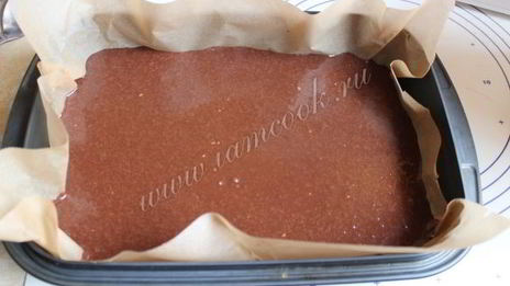 шоколадно-банановые пирожные