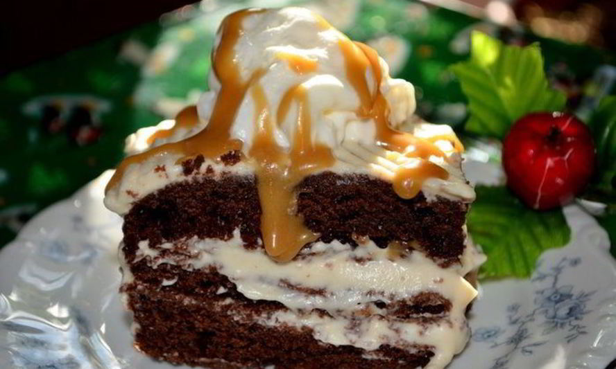 Рецепт шоколадно-карамельный брауни