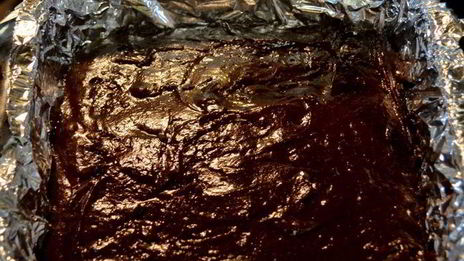 шоколадно-карамельный брауни