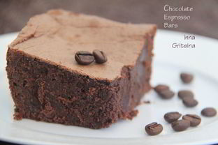 Шоколадно-кофейный брауни