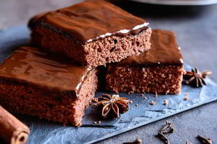 Шоколадное пирожное