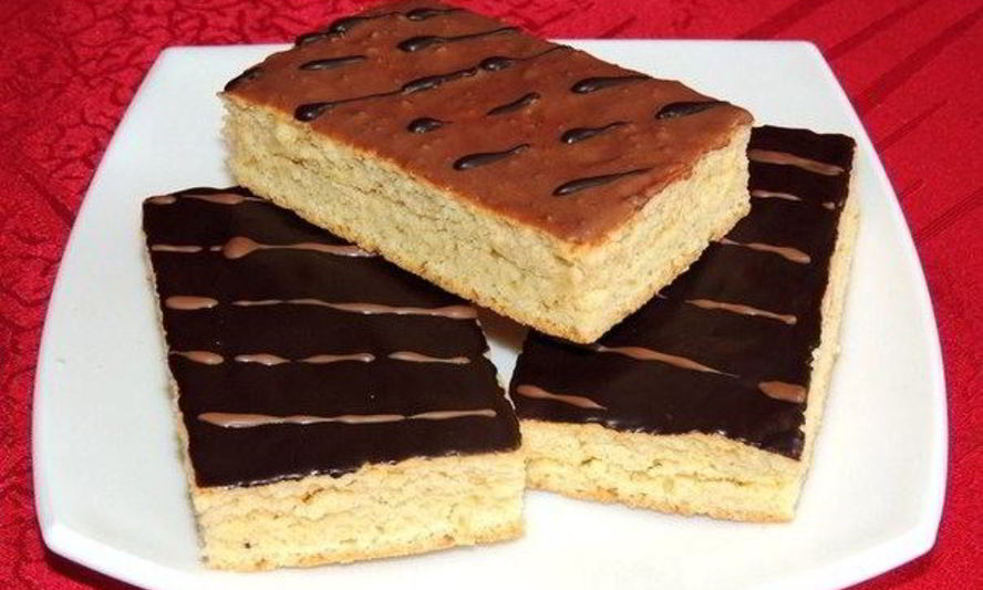 Рецепт шоколадные пирожные с джемом