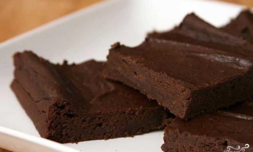 Рецепт шоколадные пирожные с фасолью и авокадо