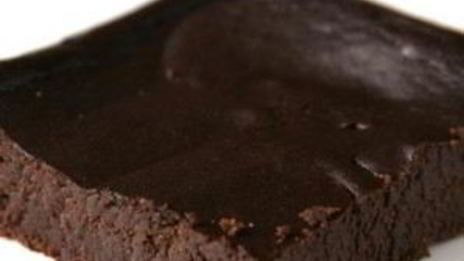 шоколадные пирожные с фасолью и авокадо