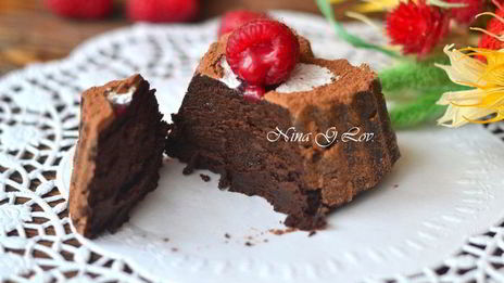 трюфель-пирожное шоколадное сердце