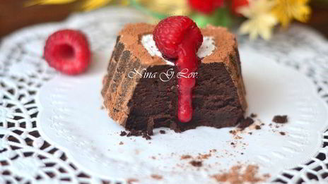 трюфель-пирожное шоколадное сердце